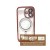    Apple iPhone 16 - Chrome Edge Magnet RING Silicone Case